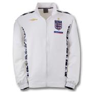 England Anthem Jacket - White/Dark Navy/Vermillion