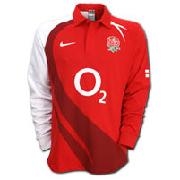 England Away Rugby Shirt 2007/09 - Kids