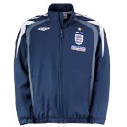 England Bench Woven Tracksuit - Dark Navy/Titanium/Flint