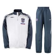 England Bench Woven Tracksuit - Flint/White/Titanium