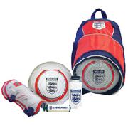 England Football Back Pack Set