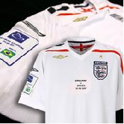 England V Brazil Commemorative Home Shirt 2007/09