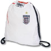 New Era England Shirt Gym Sack - White