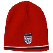 New Era England Striker Beanie - Red