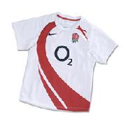 Junior Ss Home Shirt - Nike England