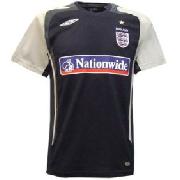 England Bench Poly T-Shirt Navy/Titanium/Flint 07