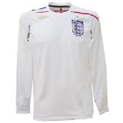 England Home Long Sleeve Shirt 2007/09