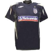 England Training T-Shirt Navy/Titanium/Flint 07