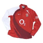 Junior Ls Away Shirt - Nike England