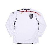 Men's L/S Home Shirt - Umbro England