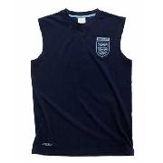 Navy England Sleeveless Training Jersey