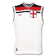 06-07 England Sleeveless Top - White