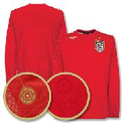 06-08 England Away L/S Shirt - Boys