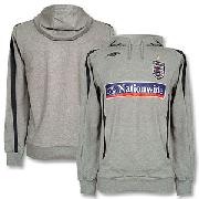 07-08 England Bench Hoody - Light Grey/Dark Grey