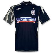 07-08 England Ultimate Training Jersey - Dark Navy/Dark Grey/Light Grey