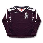 07-09 England Home Gk L/S Shirt - Boys