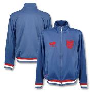 1966 England Retro Poly Jacket - Blue