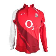 England 07/08 Supporters Away Ls Rugby Shirt