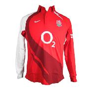 England 07/08 Supporters Away Ls Rugby Shirt Youth