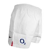 England Players Home Rugby Shorts 02 Sponsor