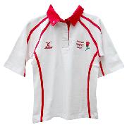 England Replica Ss Rugby Shirt Ladies
